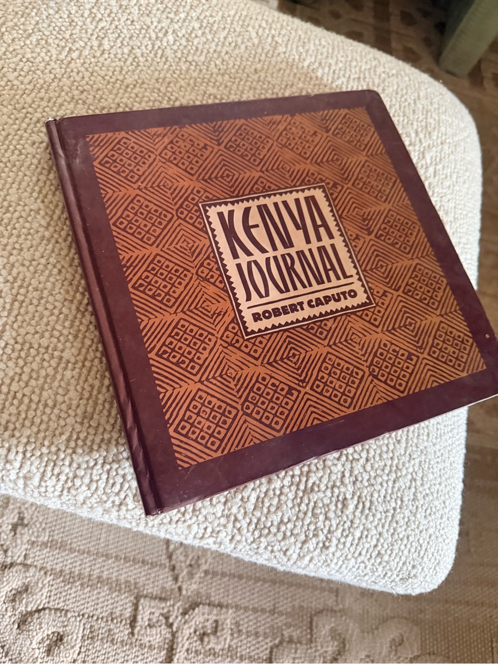 Kenya Journal by Robert Caputo hardover 116 pages photography coffee table book